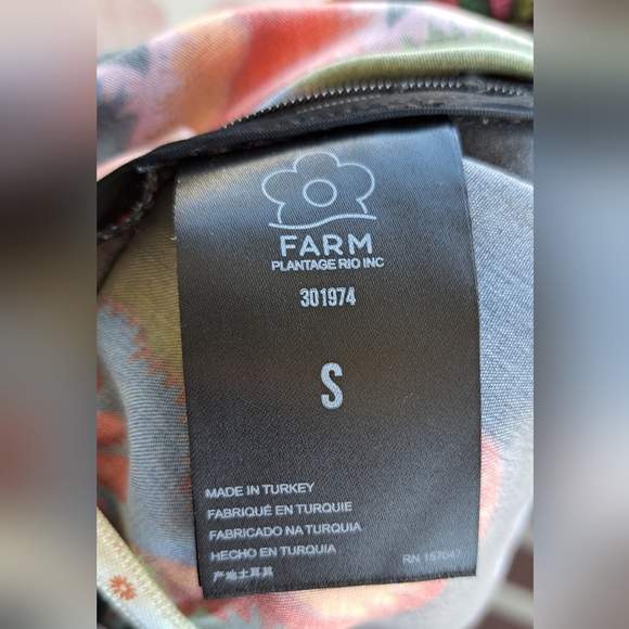 NWT FARM RIO Colorful Floral Flare Pants - Picture 9 of 12